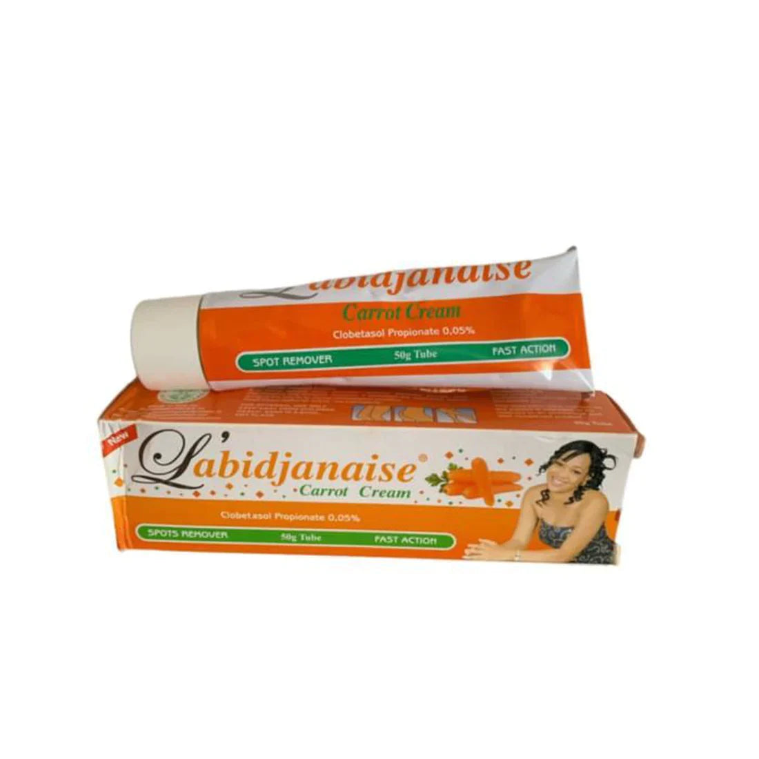 Labidjanaise Carrot Cream Spots Remover Fast Action 50gm