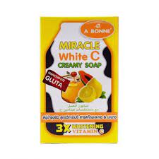 A Bonne Miracle White -C Creamy Soap