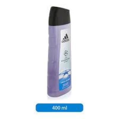 Adidas Champions League Arena Edition Hair & Body Shower Gel 400ml saffronskins.com™ 