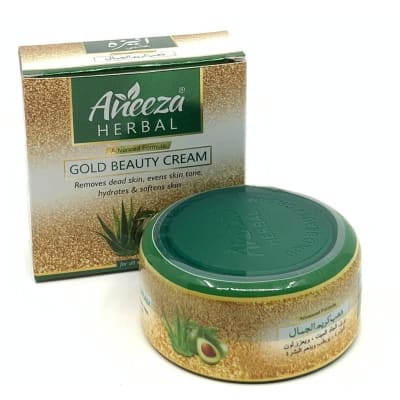 Aneeza Herbal Gold Beauty Cream 30gm saffronskins.com™ 