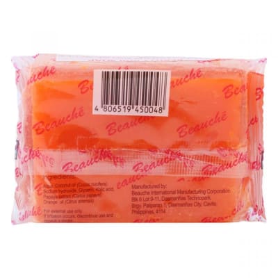 Beauche Beauty Bar Facial And Body Soap (90g ) Pack of 3 saffronskins 