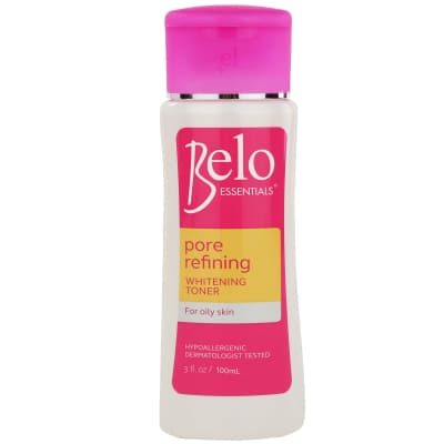 Belo Essentials Pore Refining Whitening Toner For Oily Skin 100ml saffronskins.com 