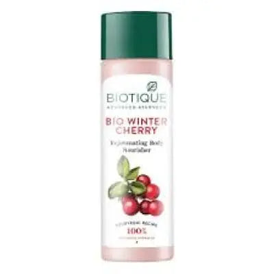 Biotique Bio Wintercherry Body Nourisher 190ml saffronkart 