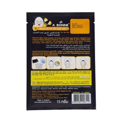 A Bonne Acne Egg White Peel Off Mask 15gm saffronskins.com 