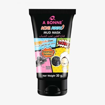 A Bonne Acne Away Mud Mask 30gm saffronskins.com 