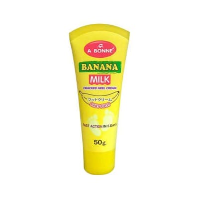 A Bonne Banana Milk Cracked Heel Cream Baby Foot 50gm saffronskins.com 