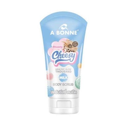 A Bonne Beauty Cheesy Milk Body Scrub 150gm saffronskins.com 