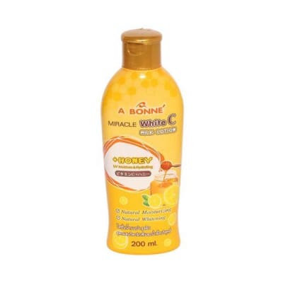 A Bonne Miracle White C Milk Lotion 200ml saffronskins.com 