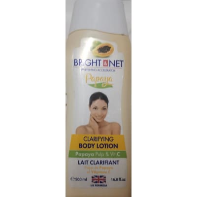 Bright & Net Papaya Clarifying Body Soda Papaya Pulp & 