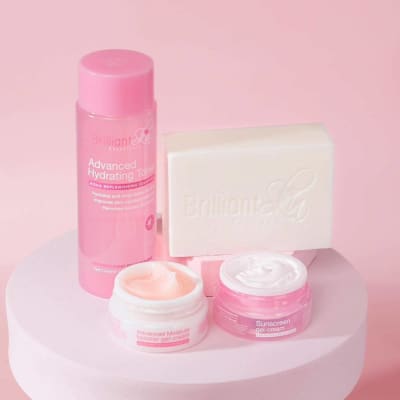 Brilliant Advanced Moisturizing And Hydrating Kit saffronskins.com 