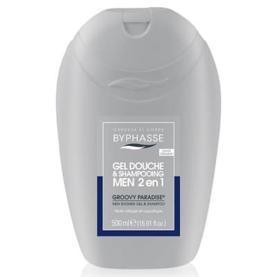 Byphasse Gel Douche Shampooing Men 2 In 1 500ml saffronskins.com 