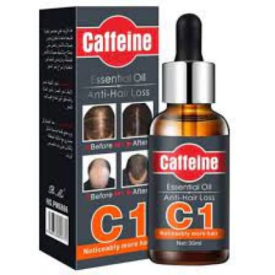 Caffeine C1 Anti Hair Loss Essential Oil For Men & Women - 30 ml - saffronskins.com