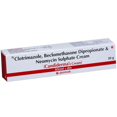 Candiderma + Cream 20 gm - saffronskins.com