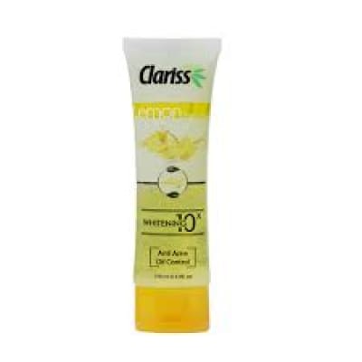 Clarris Lemon Face Wash Whitening 10 Oil Control 100ml