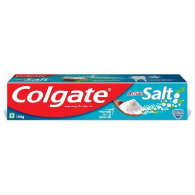 Colgate Active Salt Toothpaste saffronskins 