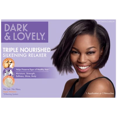 Dark & Lovely Triple Nourished Silkening Relaxer saffronskins.com™ 