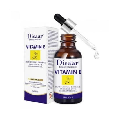 Disaar Vitamin E Face Serum Moisturising Essence Enriched with Sunflowers Oil 30ml saffronskins.com™ 