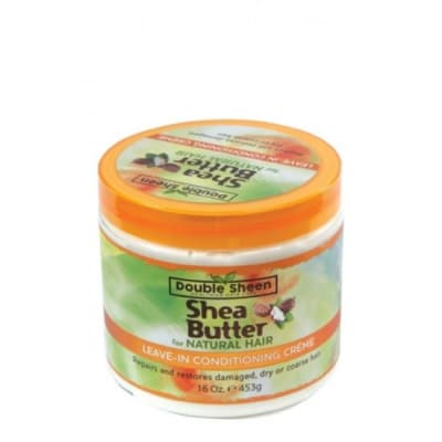 Double Sheen Shea Butter Natural Hair Leave In Conditioner Creme 453gm saffronskins.com™ 