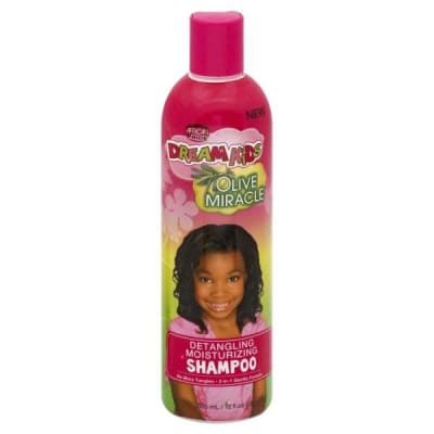 Dream Kids Olive Miracle Detangling Moisturizing Shampoo 355ml saffronskins.com™ 