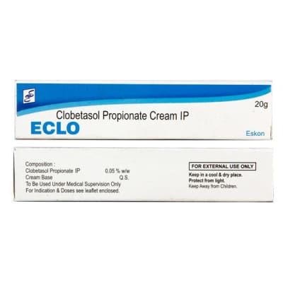 ECLO CLOBETASOL PROPIONATE CREAM IP 20GM