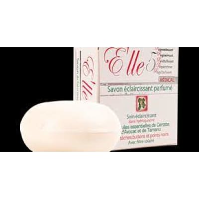 Elle 5 Savon Eclaicissant Parfume 100g