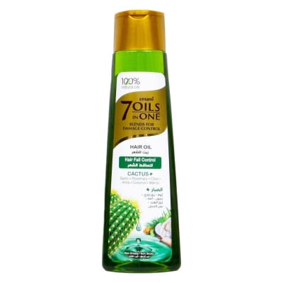 Emami 7 Oils In One Hair Oil Hair Fall Control Cactus + 300ml saffronskins.com 