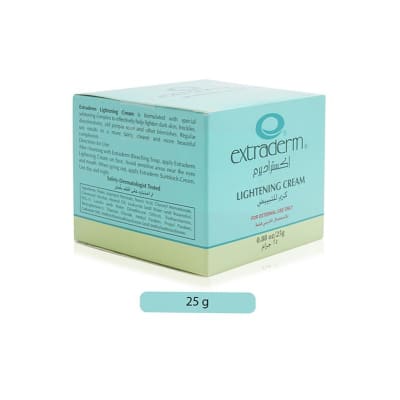 Extraderm Lightening Cream 25gm saffronskins.com 