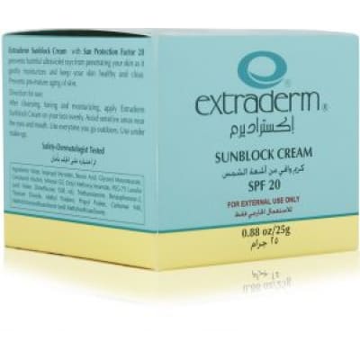 EXTRADERM sunblock cream 25 g