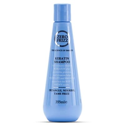 Zero Frizz Keratin Shampoo 355ml saffronskins.com™ 