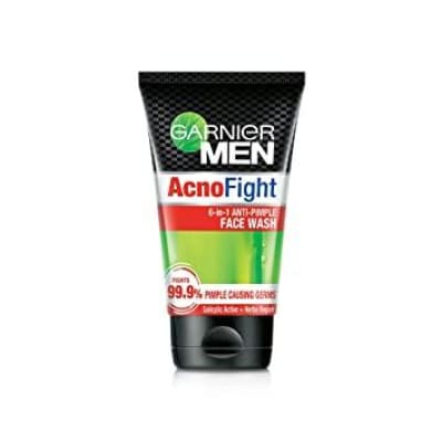 Garnier Men Acno Fight Anti-Pimple Face Wash 100g saffronskins.com™ 