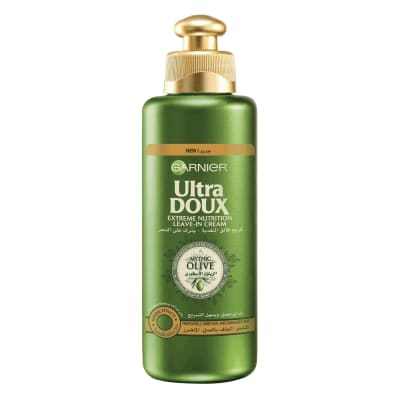 Garnier Ultra Doux Olive Mythic Leave-In Cream, 200 ml saffronskins.com 