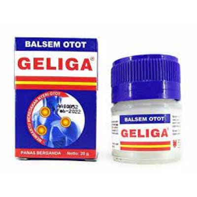 Geliga Balsem Otot Muscular Balm 20 Gram