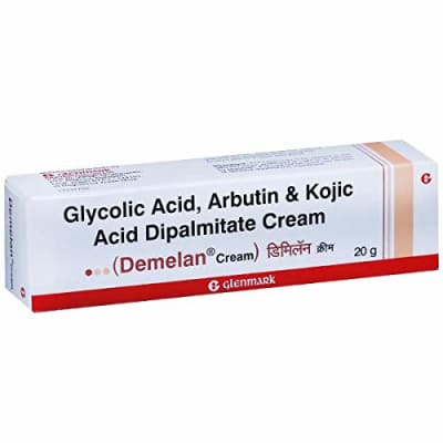 GlenMark Demelan Cream Glycolic Acid Arbutin