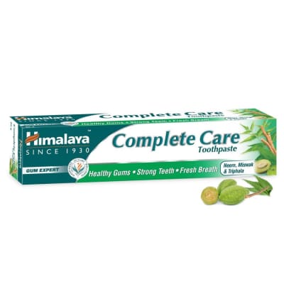 Himalaya Complete Care Toothpaste 80gm saffronskins 