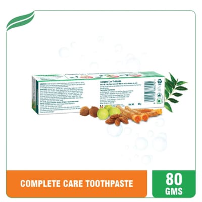 Himalaya Complete Care Toothpaste 80gm saffronskins 