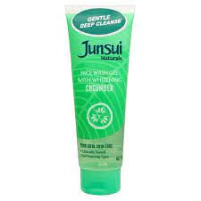 Junsui Naturals Face Wash Gel With Whitening Cucumber