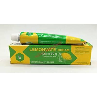 Lemonvate Cream Tube 30gm saffronskins 