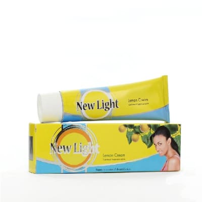 New Light Lemon Cream 100gm saffronskins.com 