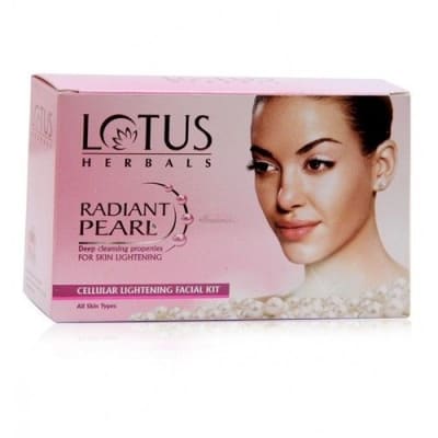 Lotus Herbals Radiant Pearl Cellular Lightening Facial Kit