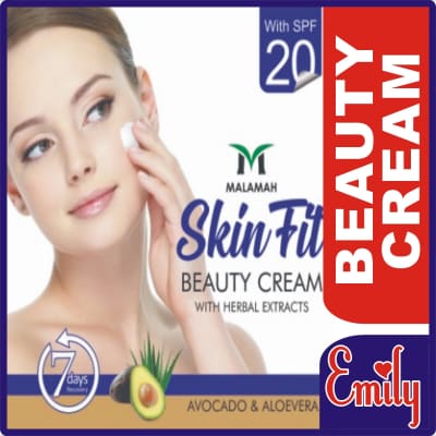 MALAMAH skin fit beauty cream avocado & aloevera