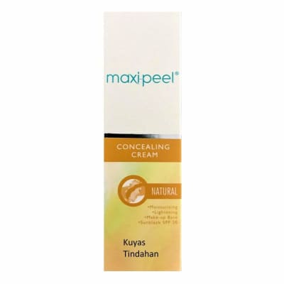 Maxi Peel Concealing Cream Natural Spf 20 saffronskins.com 