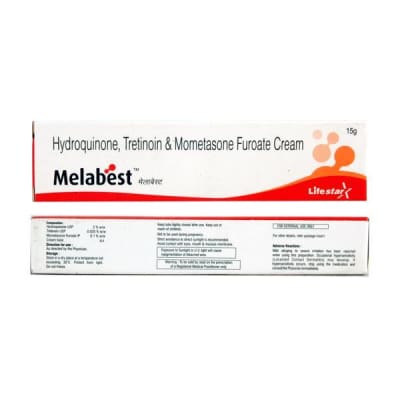 Melabest cream 15gm saffronskins 