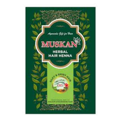 Muskan Herbal Hair Henna Silky & Shinny Hair 100g