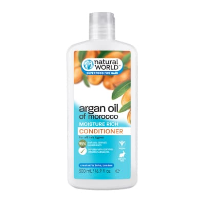 NATURAL WORLD argan oil conditioner 500ml