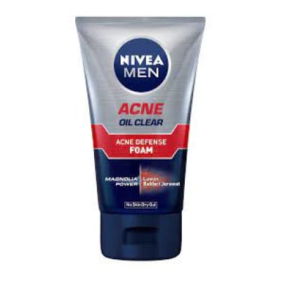 Nivea Men Acne Oil Clear Foam 100ml