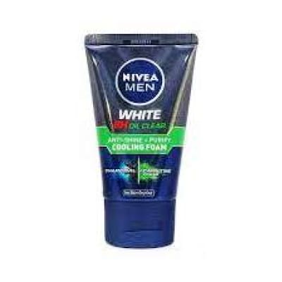 Nivea Men White Oil Clear Cooling Foam 100ml