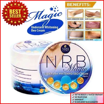 NRB Magic Underarm Whitening Deo Cream 40gm saffronskins.com™ 