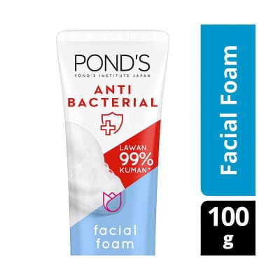 Pond's Anti Bacterial Facial Foam 100gm saffronskins.com 