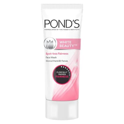 Ponds White Beauty Face Wash 100gm saffronskins 