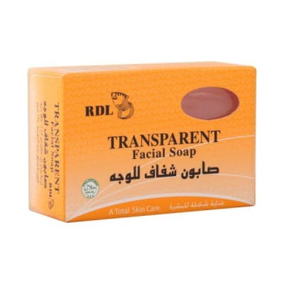 RDL Transparent Facial Soap 135gm saffronskins.com 